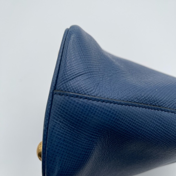 Prada Blue Women's Saffiano Leather - Picture 6 of 11
